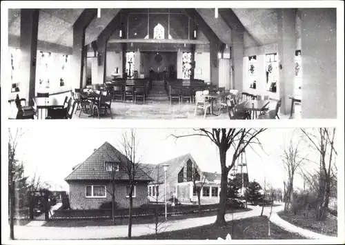 Ak Ostseebad Dahme in Holstein, Blick in Gasthaus