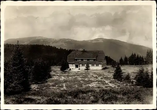 Ak Todtnauberg Todtnau im Schwarzwald, Berggasthof Stübenwasen