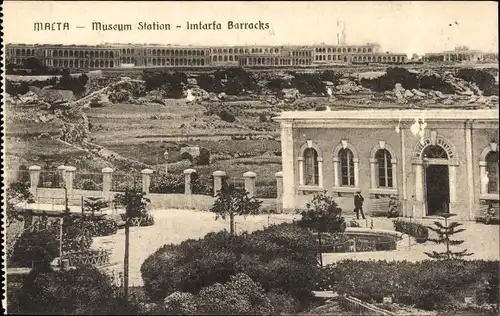 Ak Malta, Museum Station, Imfarfa Barracka