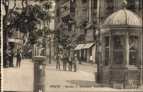 Ak Valletta Malta, Strada S. Giovanni