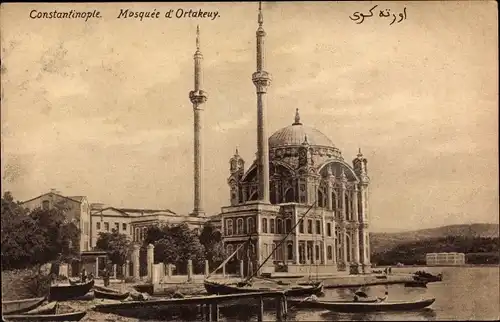 Ak Konstantinopel Istanbul Türkei, Mosquee d'Ortakeuy