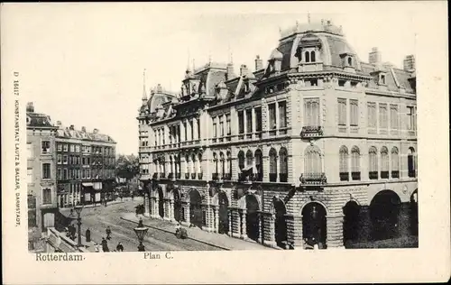 Ak Rotterdam Südholland Niederlande, Plan C