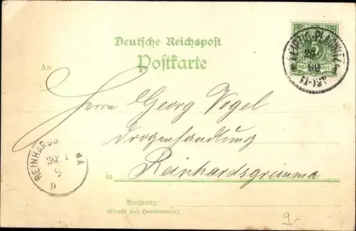 Litho Leipzig in Sachsen, Siegesdenkmal mit Marktplatz