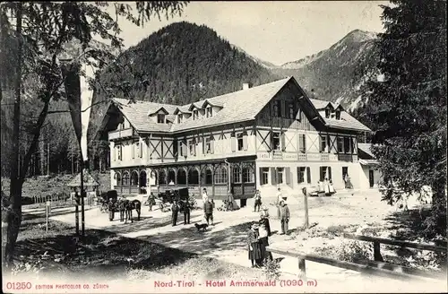 Ak Reutte in Tirol, Hotel Ammerwald