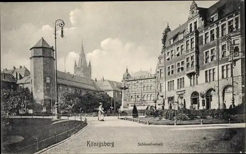 Ak Kaliningrad Königsberg Ostpreußen, Schlossfreiheit