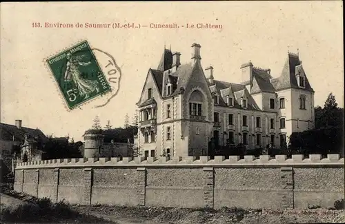 Ak Cunault Maine et Loire, le Château