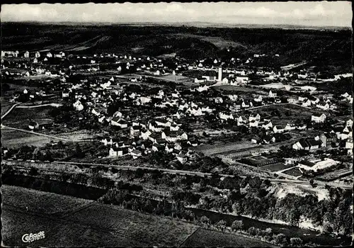 Ak Kaldauen Siegburg im Rhein Sieg Kreis, Fliegeraufnahme vom Ort