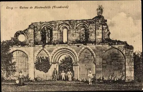 Ak Cirey Meurthe et Moselle?, Ruine de Haute Seille