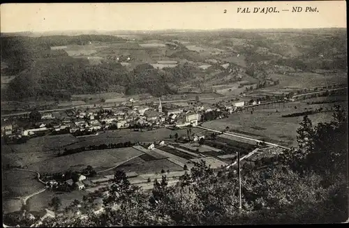 Ak Le Val d'Ajol Vosges, Vue generale, Gesamtansicht