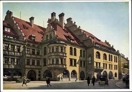 Ak München Bayern, Hofbräuhaus am Platzl