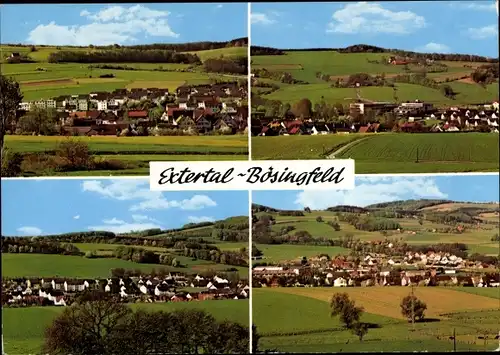 Ak Bösingfeld Extertal in Lippe, Panorama