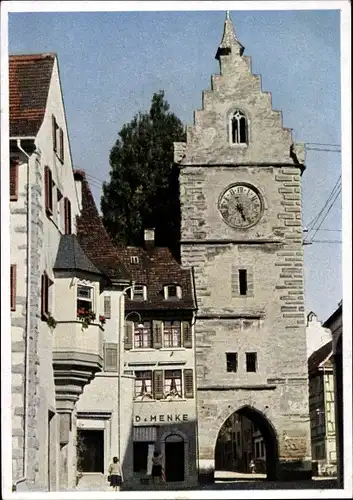 Ak Überlingen am Bodensee, Franziskanertor