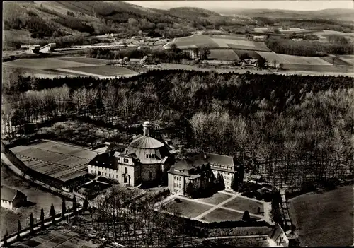 Ak Osnabrück in Niedersachsen, Exerzitienhaus Ohrbeck, Panorama