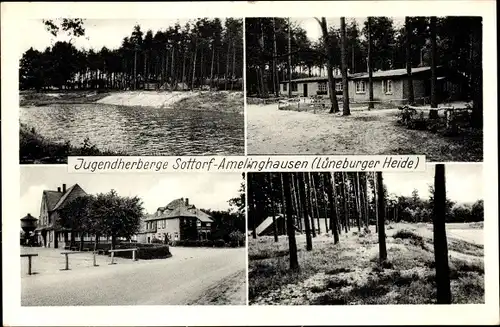 Ak Sottorf Amelinghausen Lüneburger Heide, Jugendherberge