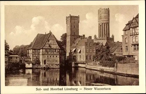 Ak Lüneburg in Niedersachsen, Neuer Wasserturm