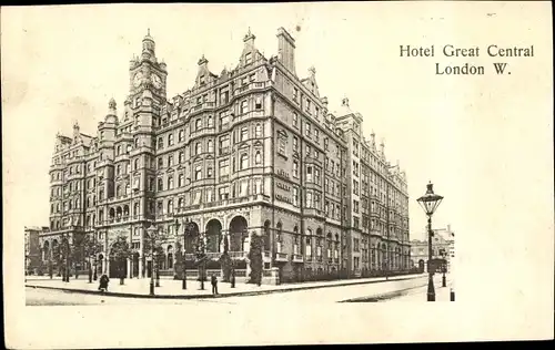 Ak London City England, Hotel Great Central