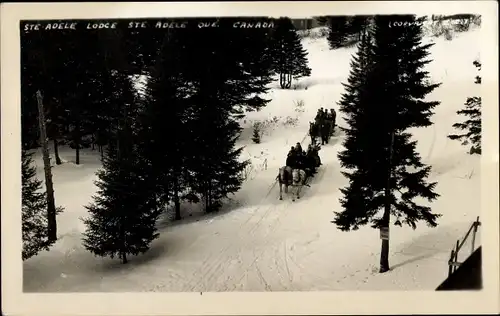 Ak Québec Kanada, Sainte Adele Lodge