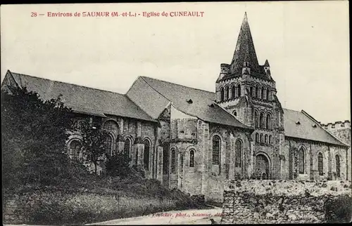 Ak Cunault Maine et Loire, l'Église