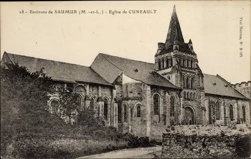 Ak Cunault Maine et Loire, l'Église