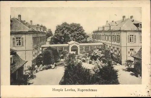 Ak Le Robertsau Ruprechtsau Strasbourg Straßburg Elsass Bas Rhin, Hospiz Lovisa