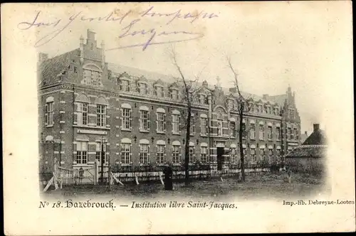 Ak Hazebrouck Nord, Institution libre Saint Jacques