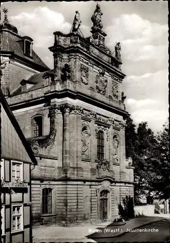 Ak Büren in Westfalen, Jesuitenkirche
