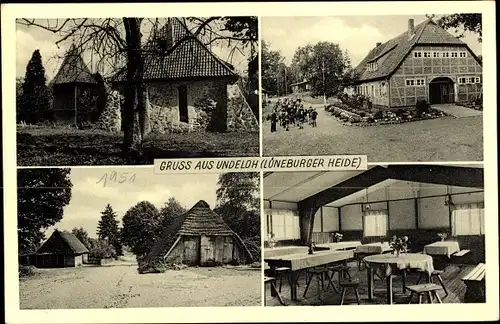 Ak Undeloh b. Hanstedt, Gasthof, Lüneburger Heide