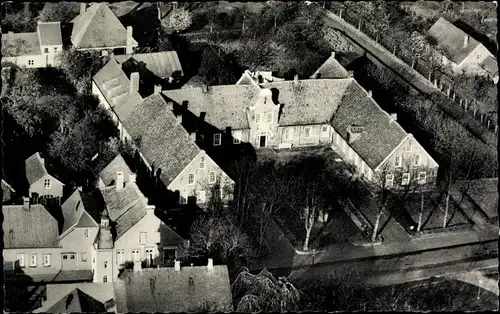 Ak Weener Ostfriesland, Fliegeraufnahme