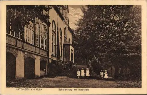 Ak Hattingen an der Ruhr, Schulenburg am Stadtwald