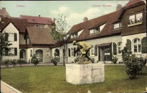 Ak Rüttenscheid Essen im Ruhrgebiet, Krupp'sche Arbeiterkolonie Altenhof