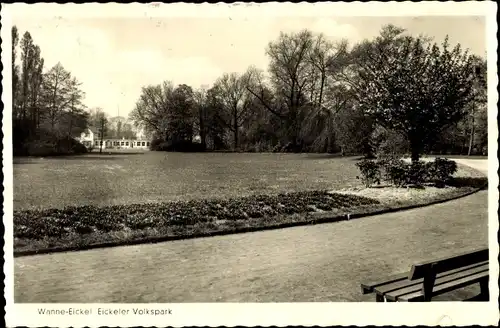 Ak Wanne Eickel Herne im Ruhrgebiet, Eickeler Volkspark