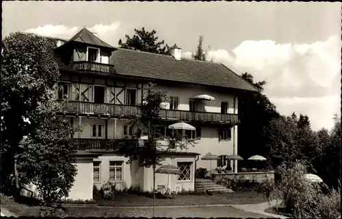 Ak Bad Kohlgrub in Oberbayern, Hotel Lindenschlössschen
