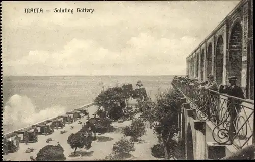 Ak Malta, Saluting Battery