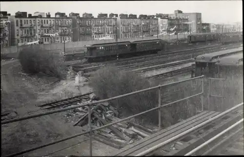 Foto New York City USA, Amerikanische Eisenbahn, Fresh Pont Road