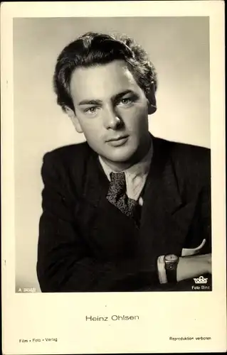 Ak Schauspieler Heinz Ohlsen, Portrait
