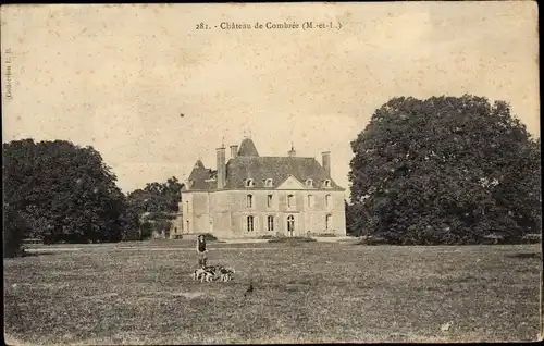 Ak Combrée Maine et Loire, Château