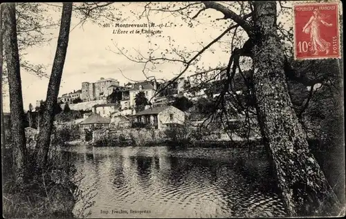 Ak Montrevault Maine et Loire, L'Evre, Le Chateau