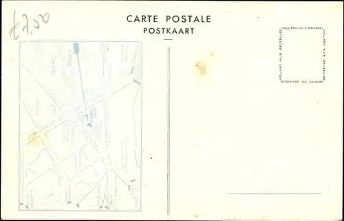 Ak Brüssel, Weltausstellung 1935, Nederlandsche Kaas en Boter Fromage et Beurre de Hollande