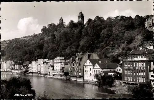 Ak Altena im Märkischen Kreis, Teilansicht