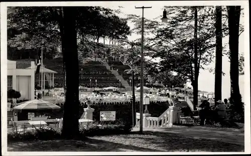 Foto Ak Ostseebad Sellin auf Rügen, Blick auf den Kurkonzertplatz