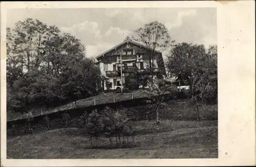 Ak Miesbach in Oberbayern, Hausansicht