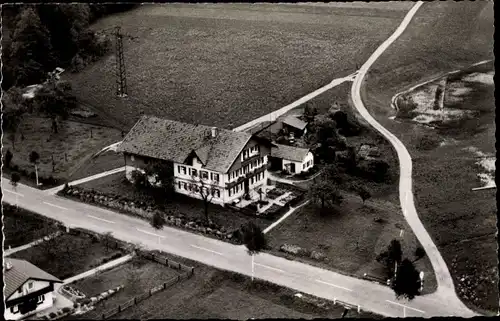 Ak Bad Heilbrunn in Oberbayern, Haus Westermeier, Vogelschau