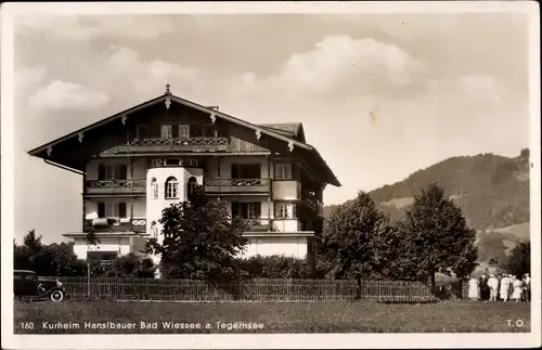 Ak Bad Wiessee in Oberbayern, Kurheim Hanslbauer