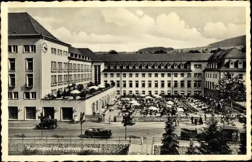 Ak Oberschlema Bad Schlema im Erzgebirge Sachsen, Blick auf das Kurhaus