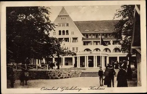 Ak Glücksburg an der Ostsee, Kurhaus