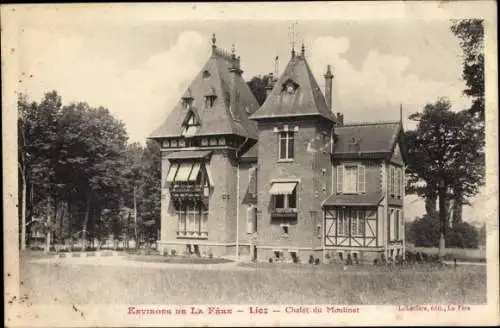 Ak Liez Aisne, Château du Moulinet