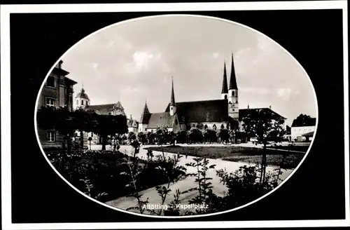 Passepartout Ak Altötting in Oberbayern, Kapellplatz