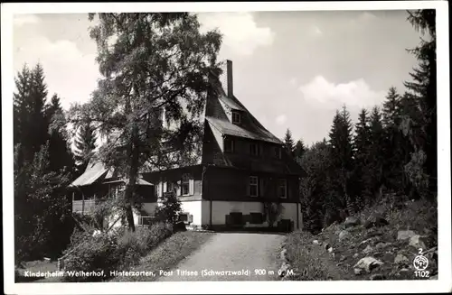 Ak Hinterzarten im Schwarzwald, Kinderheim Weiherhof