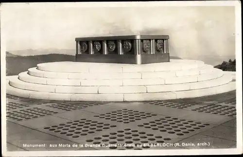 Ak Wattwiller Wattweiler Elsass Haut Rhin, Monument aux Morts de la Grande Guerre 1914-1918