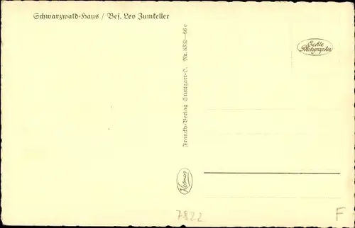 Ak Häusern im Schwarzwald, Schwarzwaldhaus